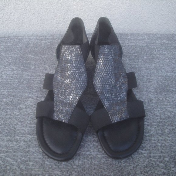 Amalfi by Rangoni "Made in Italy" Open Toe Elastic high quality shoes 8.5M - Picture 1 of 9